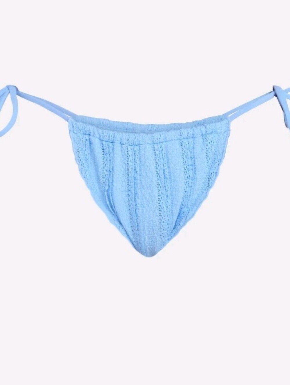 No Boundaries Femme Lace Side Tie Bikini Bottoms